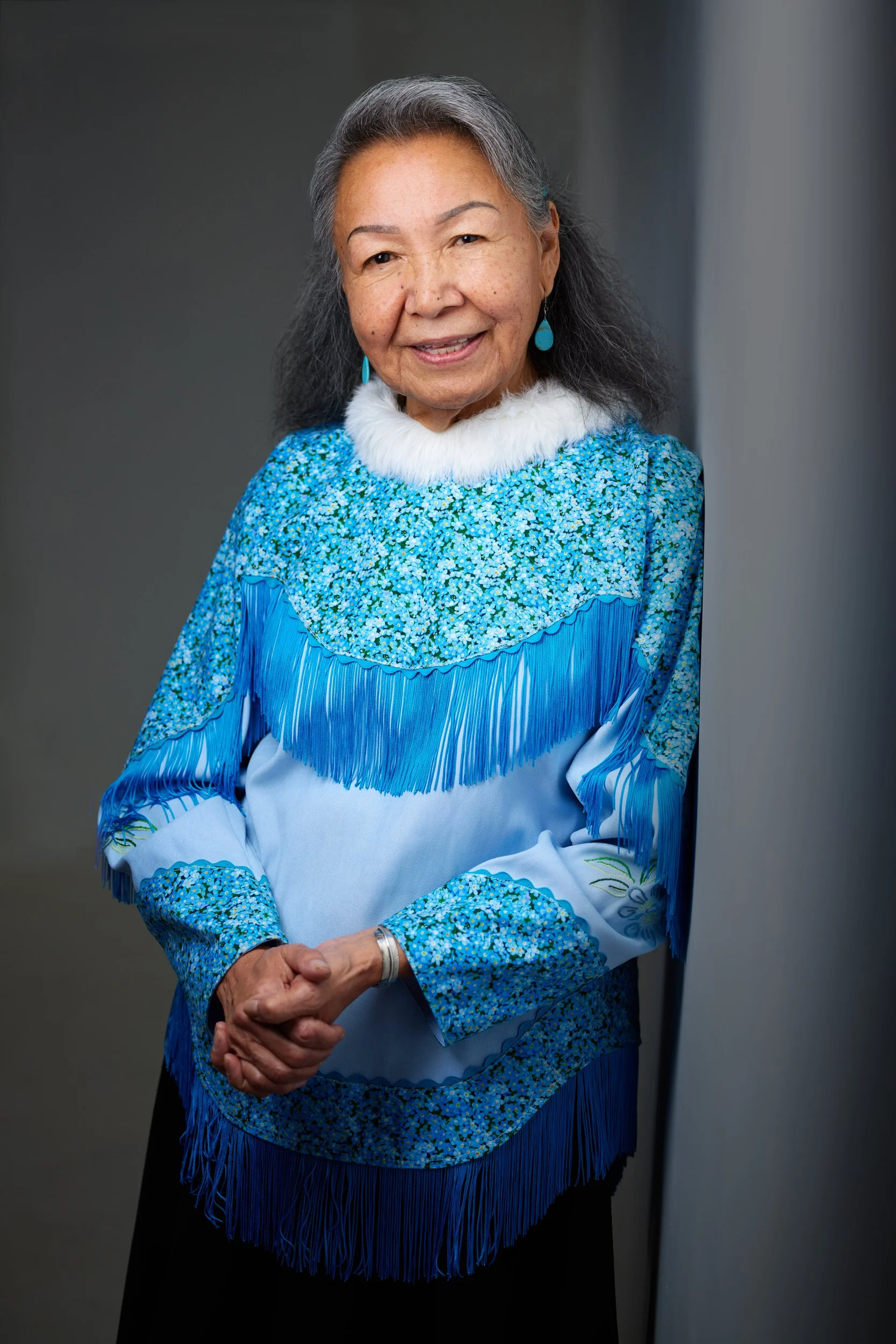 Be'sha Blondin, professional portrait in Ryan Parker Photography's Edmonton studio
