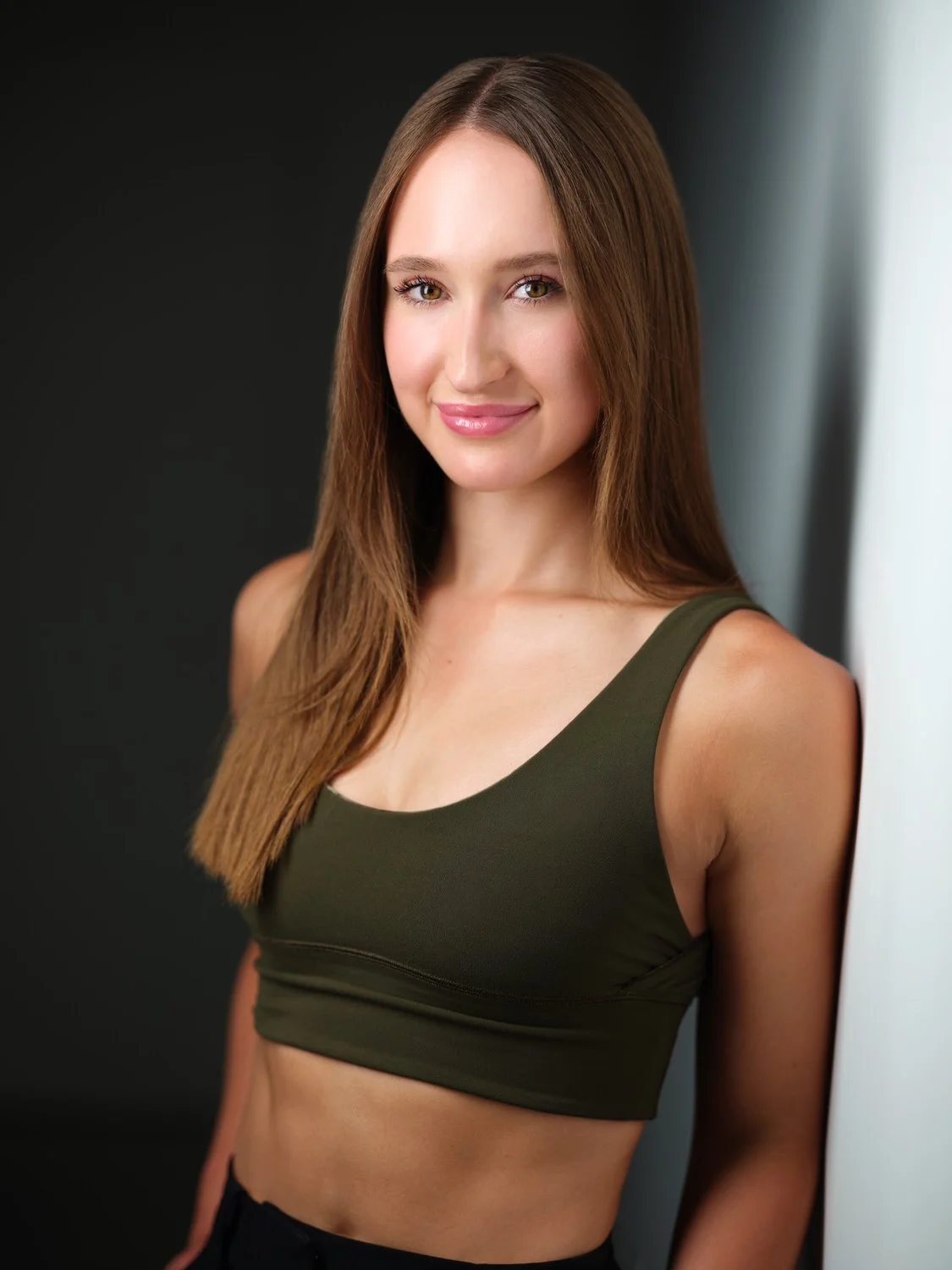 Faith Nobert, professional headshot in Ryan Parker Photography's Edmonton studio