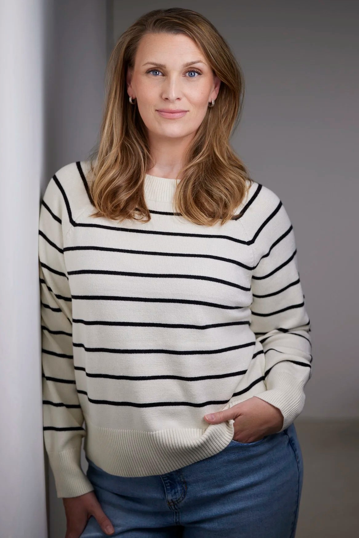 Mary Hulbert, actor headshot in Ryan Parker Photography's Edmonton studio