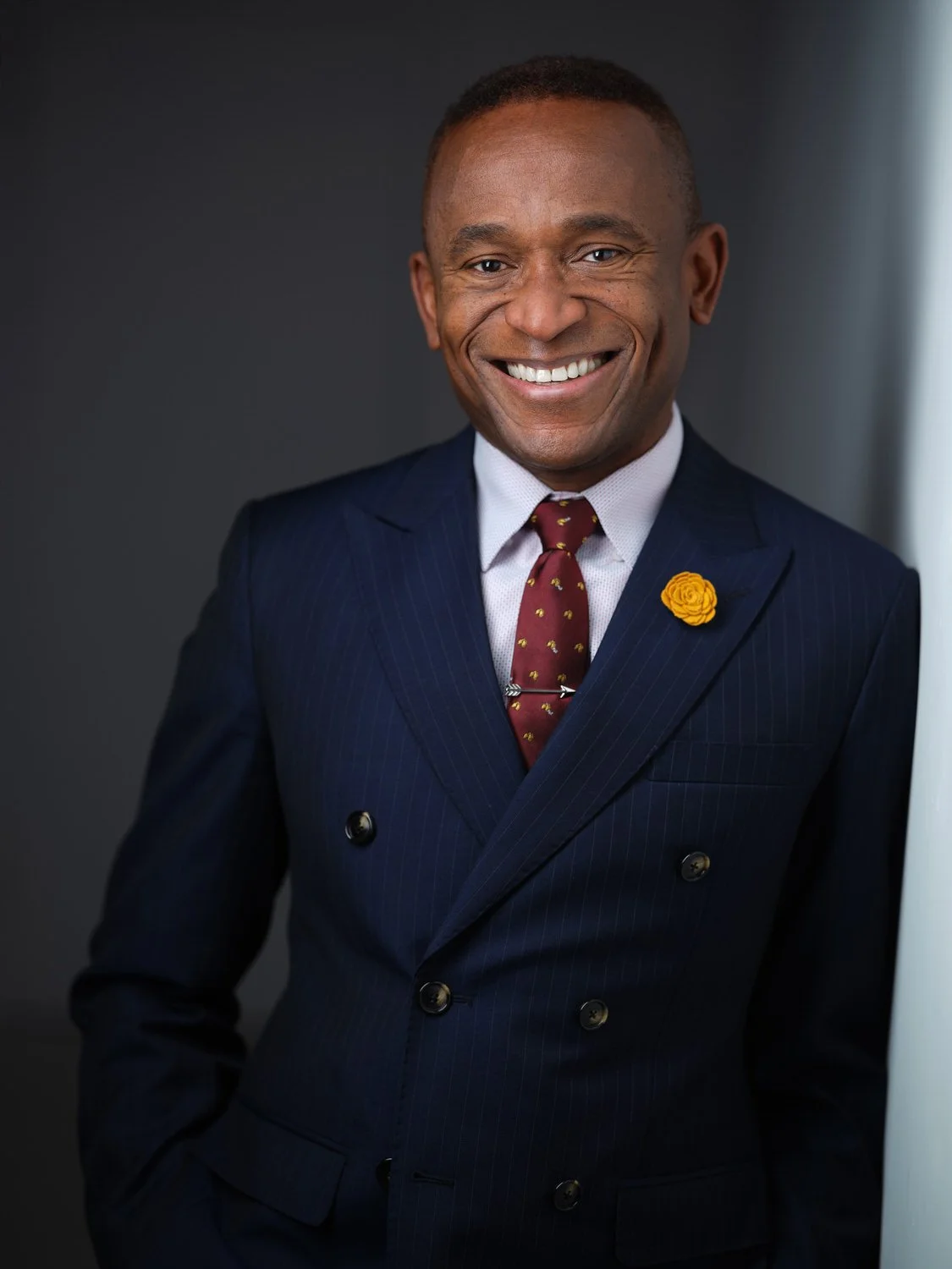 Ubaka Ogbogu, professional headshot in Ryan Parker Photography's Edmonton studio