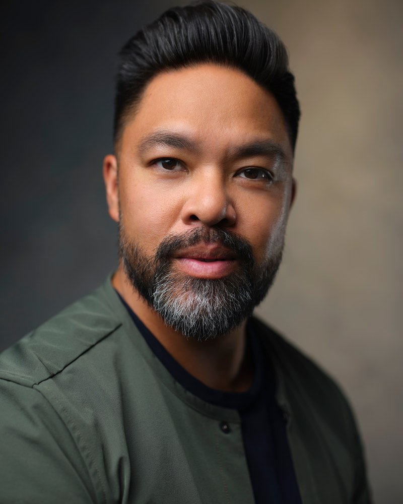 Jon Jon Rivero, actor headshot, Edmonton
