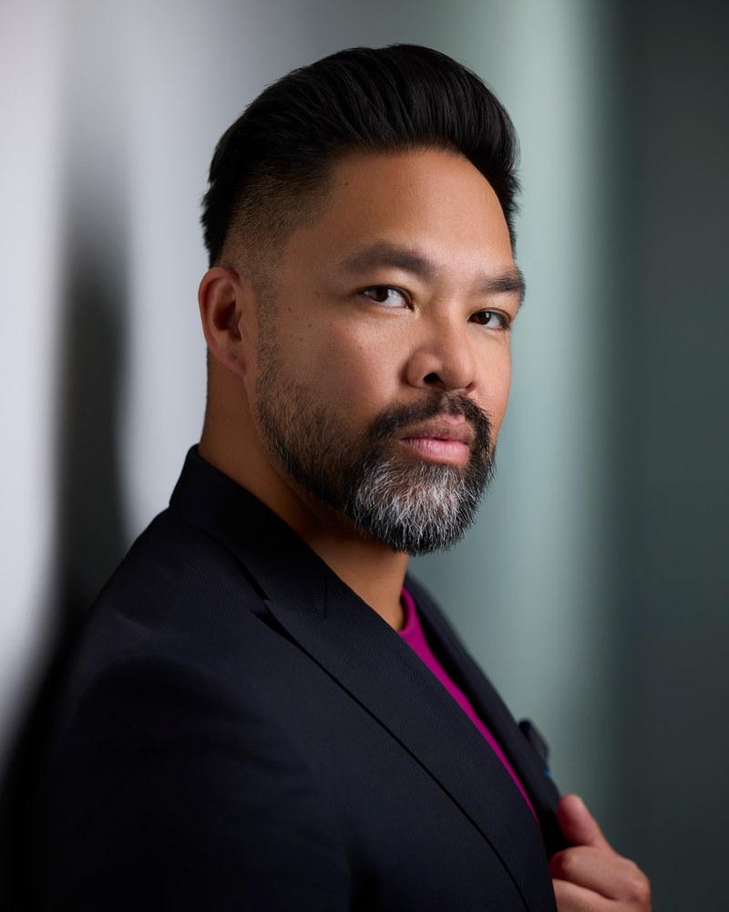 Jon Jon Rivero, actor headshot, Edmonton