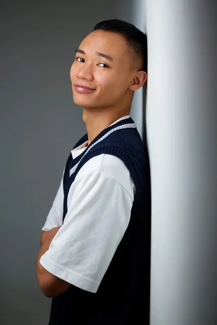 Aaron Refugio, actor headshot, Edmonton