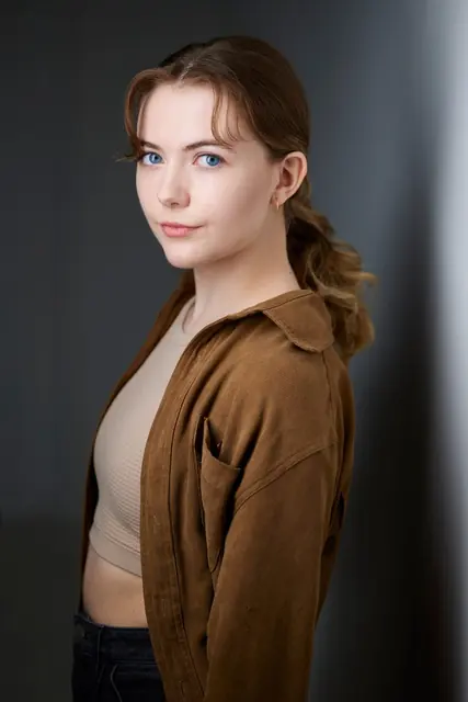 Emily Lizotte, actor headshot, Edmonton