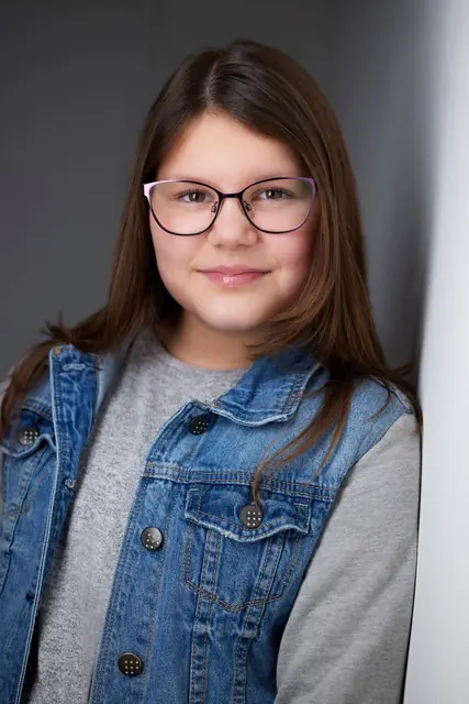 Haya Iman Mustafic, actor headshot, Edmonton