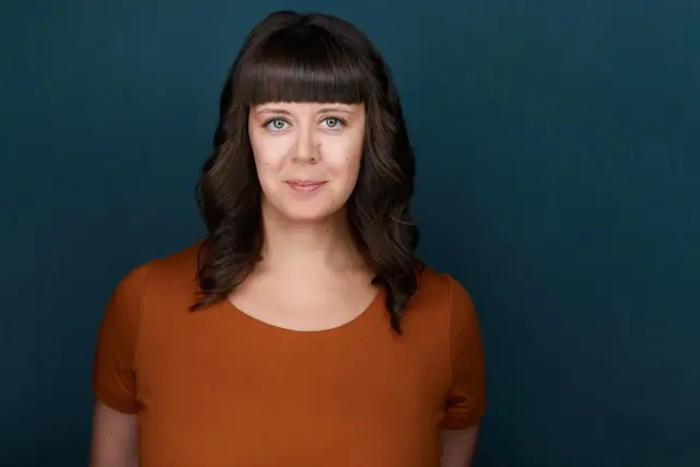 Joëlle Préfontaine, actor headshot, Edmonton