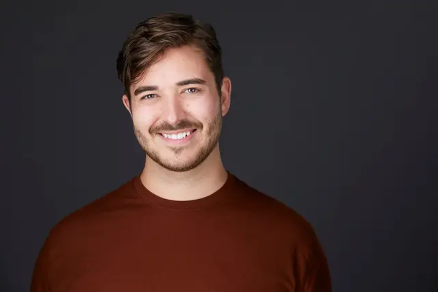 Marc Ludwig, actor headshot, Edmonton