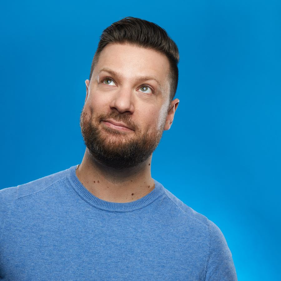 Brett of 6 Minute Warning — band portrait, Edmonton
