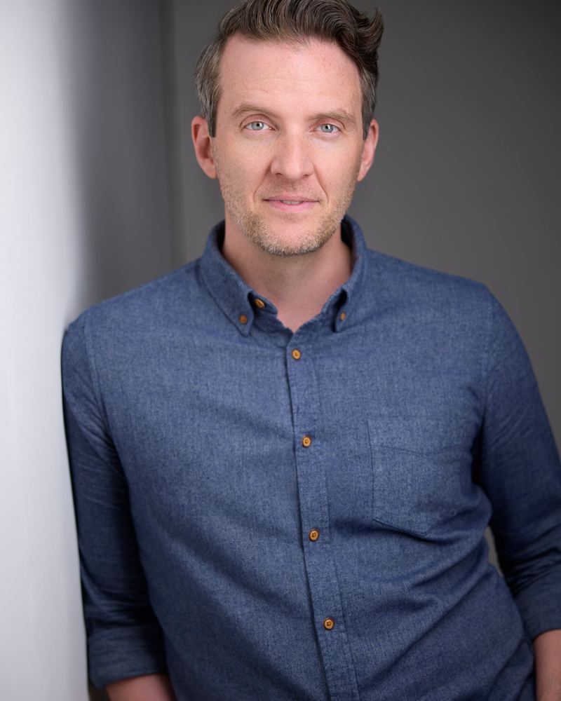 Andrew Macdonald-Smith, actor headshot, Edmonton