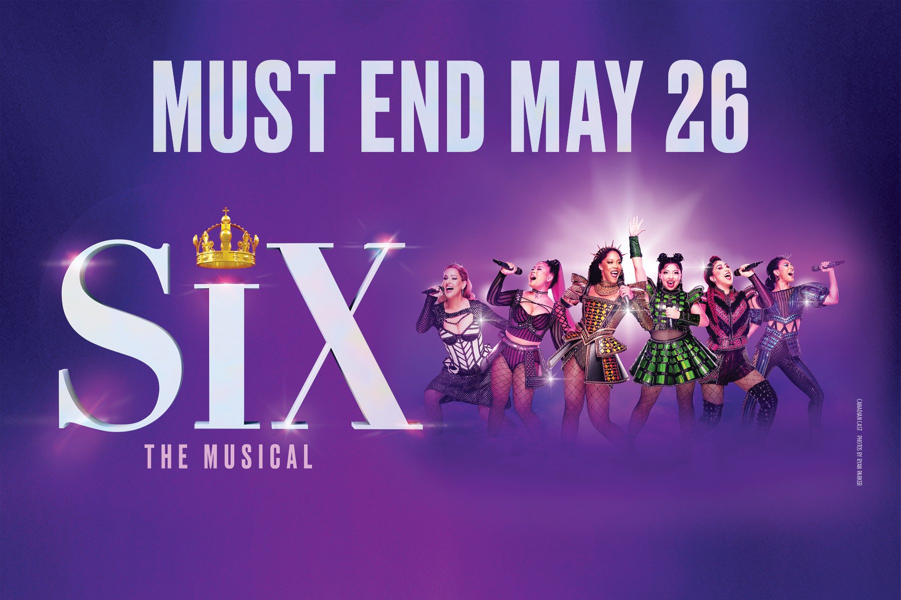 Web campaign asset for SIX the Musical