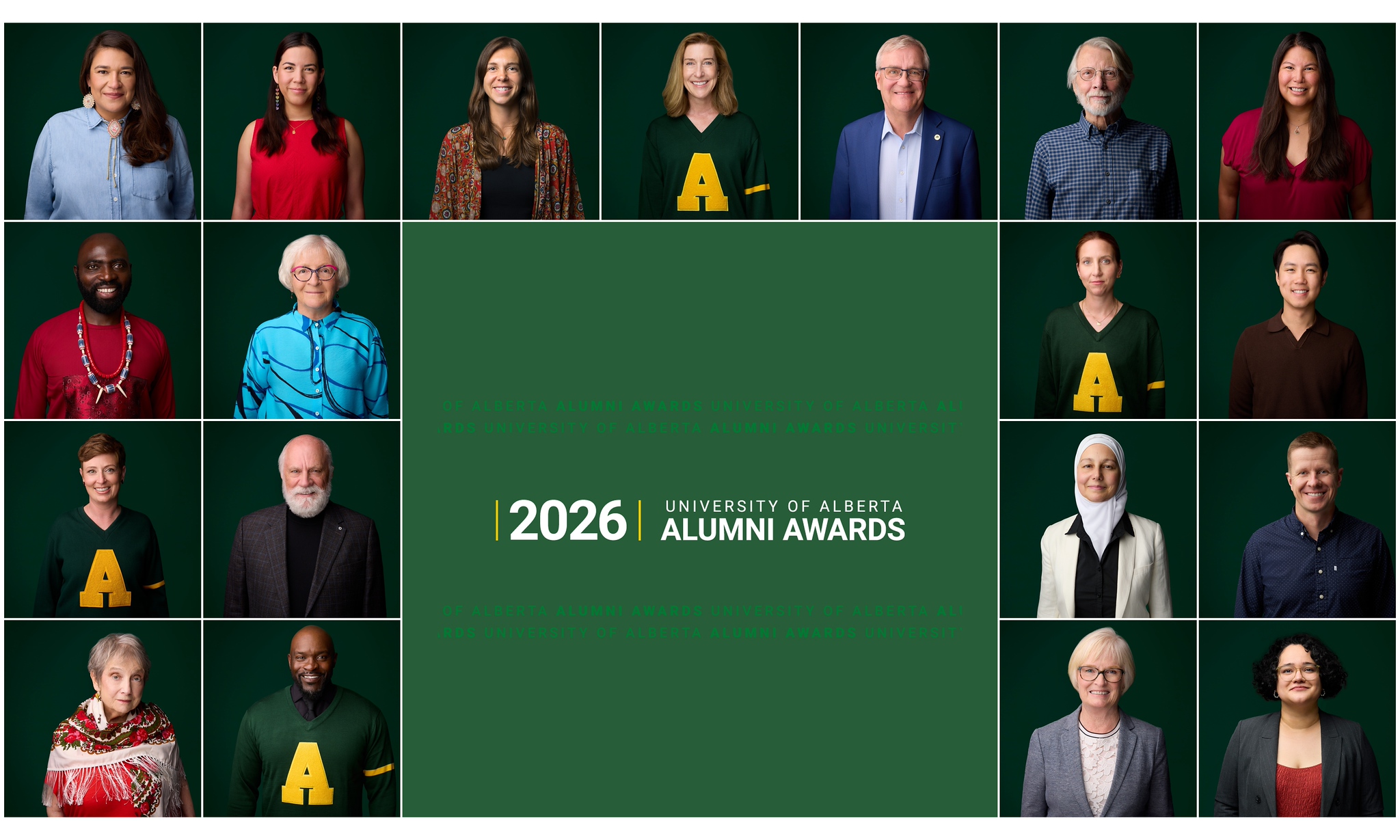 2026 Alumni Award recipient portraits