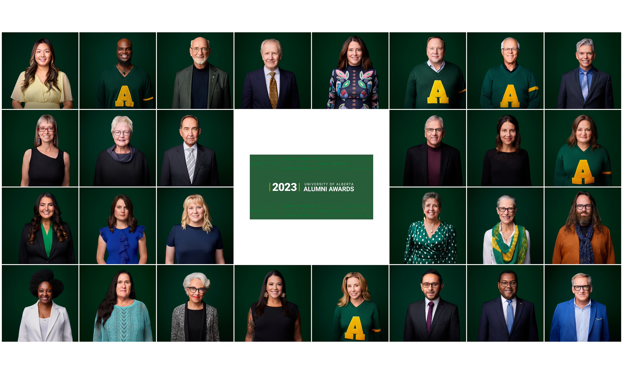 2023 Alumni Award recipient portraits