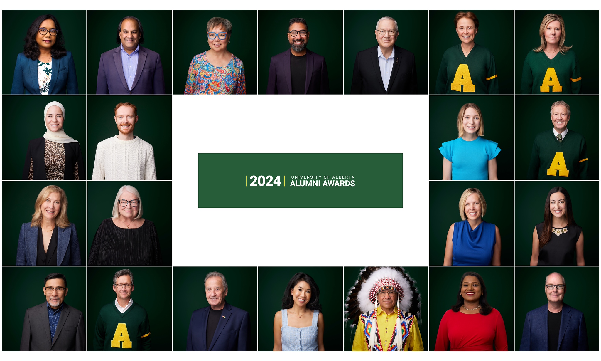2024 Alumni Award recipient portraits