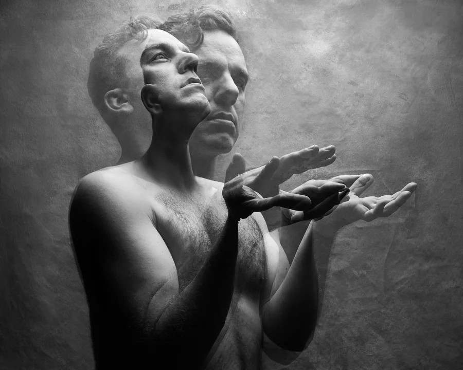 Ryan Parker's re-creation of Mark Seliger's portrait of Mikhail Baryshnikov